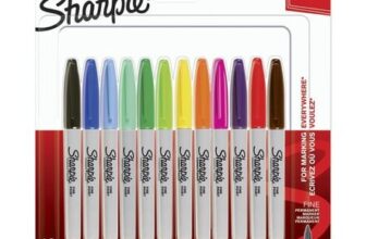 Sharpie Fine Permanent Markers 12pcs – Colour