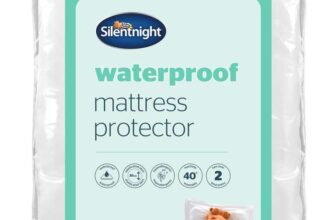 Silentnight Waterproof Mattress Protector, Double