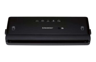Silvercrest Black Vacuum Sealer – Black/White – Lidl Plus Price