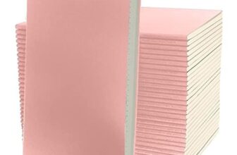 Simply Genius (30 Pack) Travel Journal A5 Dotted Bullet Journals, Dot Grid Notebook for Women and Men, 5×5 x 8.25 Inches, 92pg, Pink