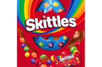 Skittles Fruits Sweets & Milk Chocolate Easter Egg 165g