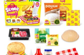 Small Basket by ZURU burger making, Compound Slime Toy