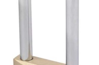 Smith & Locke Long Shackle Padlock 38mm