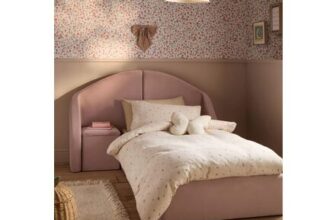 Soft Velvet Single Bed Frame, Headboard, Drawer Storage