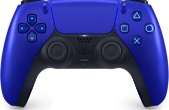 Sony Official PlayStation 5 – DualSense Wireless Controller – Cobalt Blue (PS5) – With Code