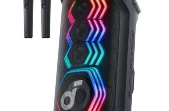 Soundcore Rave 3S AI Party Speaker with 2 Wireless Microphones at checkout