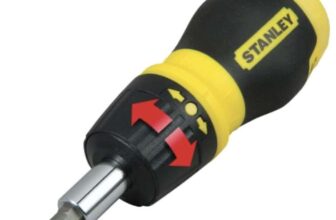 Stanley 0-66-358 Stubby Ratchet Multibit Screwdriver – free C&C