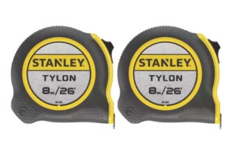 Stanley Tylon 8m Tape Measure Set – 2 Pack – Free C&C