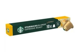 Starbucks Creamy Vanilla by NESPRESSO, Blonde Roast Coffee Capsules