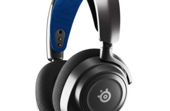 SteelSeries Arctis Nova 7P Wireless PS5 Gaming Headset – Neodymium Magnetic Drivers – Dual Wireless PlayStation & Bluetooth