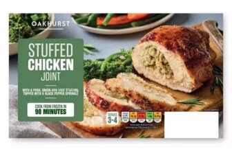 Stuffed Chicken Breast Joint, Serves 3-4 0.56 KG (£4.45/1 KG)