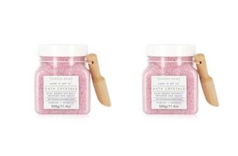 Sunday Rain Bath Crystals, Vegan and Cruelty-Free, 2x Pack