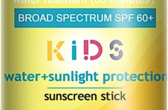 Sunscreen Stick SPF 30, Natural Sunscreen Stick with Broad Spectrum SPF 30, Suncream Stick for Face Body, Waterproof Suncream Factor 30, Sun Stick SPF 30, Lightweight & Non Greasy