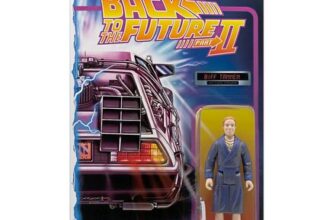 Super7 Back to the Future Part II ReAction Figure – Biff Tannen (Bathrobe)