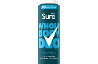 Sure Men Ocean Rush Herbal-Woody All-over Deodorant Spray