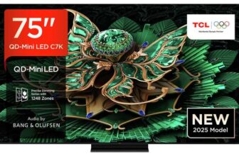 TCL 75C7K-UK 75 inch QD-Mini LED 4K Ultra HD HDR Smart TV