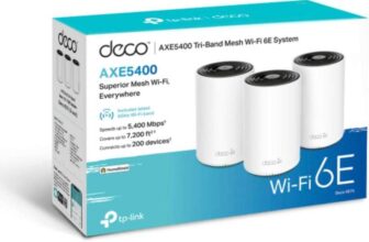 TP-Link DECO-XE75 Triple Pack Mesh Wifi Booster System – w/Code