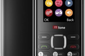 TTfone TT150 Unlocked Basic Mobile Phone UK Sim Free with Bluetooth, Long Battery Life, Dual Sim with camera and games, easy to use, Pay As You Go (EE, with £20 Credit, Black)