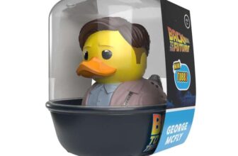 TUBBZ Mini: Back to the Future – George McFly Cosplaying Rubber Duck Vinyl Figure