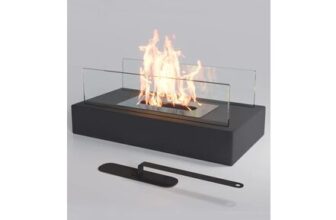 Tabletop Rectangular Smokeless Ethanol Fireplace