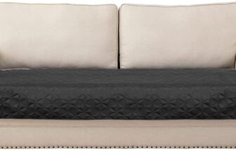 Taiyang 100% Waterproof Couch Sofa Cover for Dogs, Dog Bed Cover Protector, Waterproof Dog Blanket, Sofa Couch Furniture Protector for Kids, Children, Dog & Cat (Black, 76-180 cm(1 Pcak))