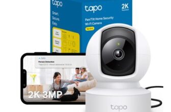 Tapo C212 Pan/Tilt Indoor Camera, 2K, Motion and Two-Way Talk