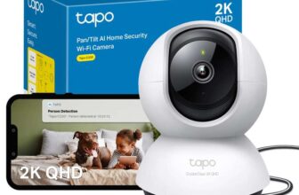Tapo C220 2K Pan/Tilt Indoor WiFi Security Camera