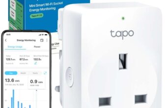Tapo P110 Smart Plug with Energy Monitoring, Schedule & Timer, Away Mode, Wi-Fi