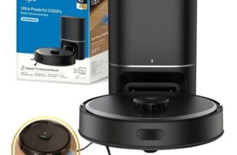 Tapo RV30 Max plus 5300Pa Robot Vacuum Cleaner with Mop