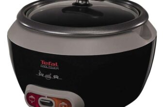 Tefal Cool Touch Rice Cooker, Auto Keep Warm Setting, Removable, Non-Stick, 1.8L Bowl, Dishwashable, 10-20 Portions