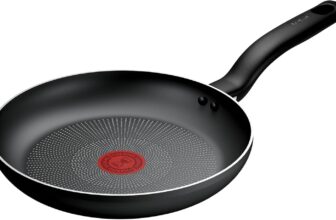 Tefal Titanium Essential Non-Stick Pancake Frying Pan 24 cm, Non-Stick Coating, All Hobs Compatible Except Induction, Metal Safe, Flawless Glide, Everyday Use, B9410444