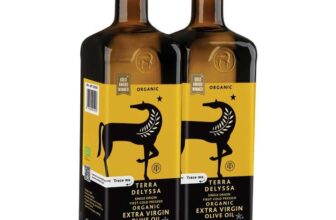 Terra Delyssa Organic Extra Virgin Olive Oil, 2 x 1L Costco Grocery Delivery