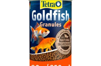 Tetra Goldfish Fish Food Granules, Complete Fish Food for All Smaller Goldfish, 80g (S&S £3.04)