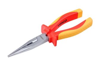 Timco VDE Long Nose Pliers Cutters Gripping Snipping Insulated Electrical 8