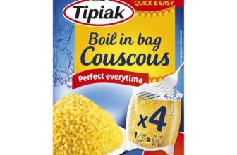 Tipiak Boil In Bag Cous Cous 4 x100g