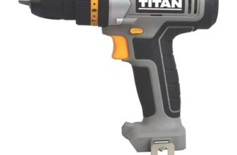 Titan TTI886DRS 18V Li-Ion TXP Cordless Drill Driver, Bare – Free C&C