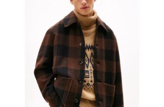 Tommy Hilfiger Online Only Wool Rich Check Chore Jacket