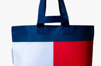 Tommy Hilfiger Tote Bag, Red/White/Navy – C&C £2.95