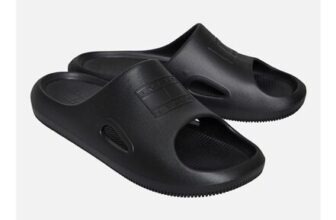 Tommy Jeans Mens Cut out Embossed Sliders