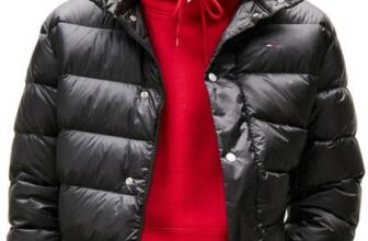 Tommy Jeans Mens Light Down Puffer Jacket with Button Placket XXL