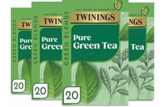 Twinings Pure Green Tea, 80 Tea Bags (4×20)