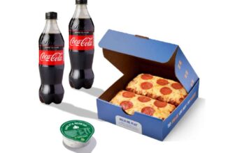 Two Greggs Pizzas, 2 Cold Drinks & Sauce – Via Greggs & Just Eat (Fees & Min Order May Apply)