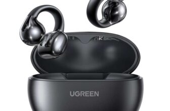 UGREEN HiTune S3 Open-ear Earbuds 5.4 Earphone Clip-on Headphone, Noise Cancelling Mic, 30Hr playtime. Sold by UGREEN GROUP LIMITED UK FBA