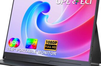 UPERFECT 15.6Inch LCD Monitor Portable Ultrathin (with code) – sold by Uperfect Overseas Store