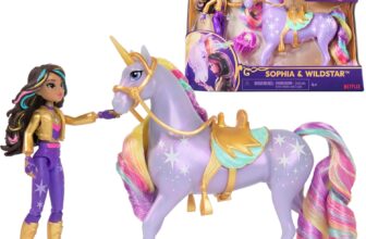 Unicorn Academy, Sophia & Wildstar Set with 2 Riding Accessories and Hair Styling Tool, Dolls and Unicorn Toys for Girls Aged 4 and up