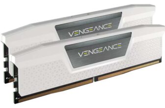 VENGEANCE 32GB (2x16GB) DDR5 DRAM 6000MT/s CL36 Memory Kit White