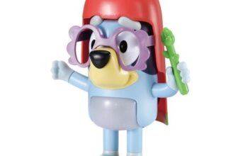 VTech Dress-up Bluey Official Interactive Toy with 9 Accessories