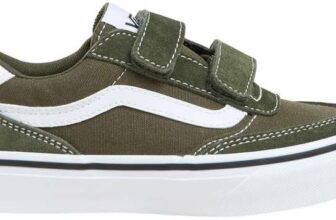 Vans Unisex Kids Brooklyn Ls V Sneaker – Size 5