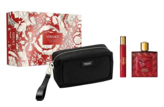 Versace Eros Flame 100ml EDP Gift Set (Includes Versace Wash Bag)