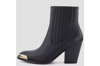 Versace Jeans Couture Camperos Western Boots – Black